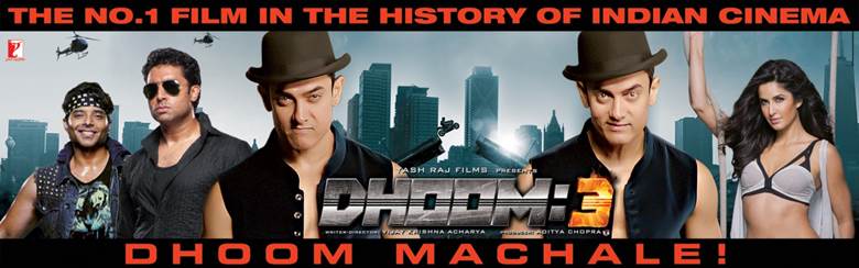 Dhoom 3 Collects 500 Cr Worldwide