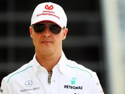 Michael Schumacher said that if somebody can break all these records I prefer it to be Sebastian Vettel, than somebody else.(Photo: Getty Images)