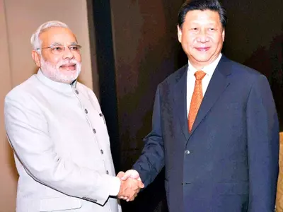 Prime Minister Narendra Modi, Chinese President Xi Jinping