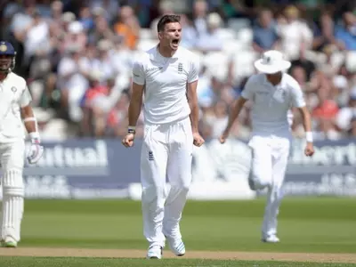 Jimmy Anderson faces the prospect of a ban following a complaint from India