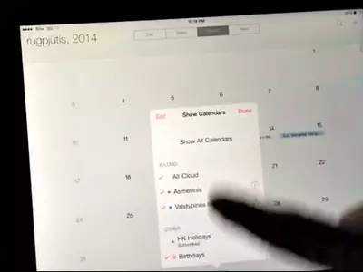 Apple Admits to Bug in Calendar App