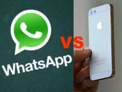 Whatsapp Vs iPhone