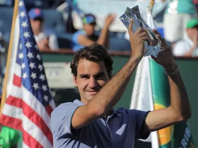 Roger Federer could have been upset about losing a close final in one of the biggest events outside the grand slam tournaments.
