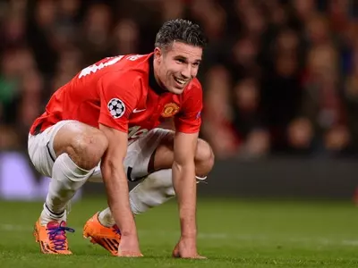 Robin van Persie sustained the injury in the latter stages of United's 3-0 win at home to Olympiakos in the Champions League last 16 on Wednesday.