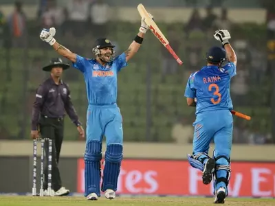 India outplayed Pakistan yet again in a World Cup game thus keeping their 100 per cent winning record against the arch rivals. On Friday, Team India registered a clinical performance en route to their comfortable seven wicket win in what can be labelled a