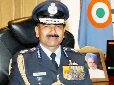 IAF chief Air Chief Marshal Arup Raha