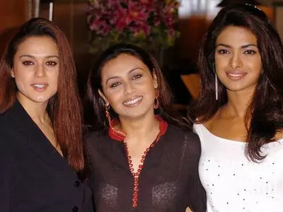 Preity Zinta, Rani Mukerji and Priyanka Chopra
