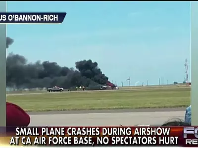 Plane Crash At California Air Show Kills Pilot