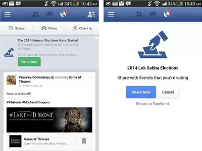 Facebook's 'I'm A Voter' Feature to Go Global