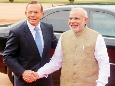 Australian Prime Minister Tony Abbott, Prime Minister Narendra Modi