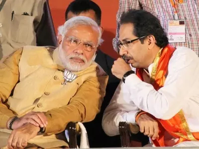 Prime Minister Narendra Modi, Shiv Sena President Uddhav Thackeray