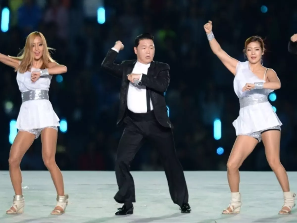 Pop sensation Psy brought the housedown 'Gangnam Style' as Incheon laid out the red carpet for over 13,000 competitors from 45 countries with an exhilarating opening ceremony to launch the 17th Asian Games at the main stadium at Incheon on Friday. Pop sensation Psy brought the housedown 'Gangnam Style' as Incheon laid out the red carpet for over 13,000 competitors from 45 countries with an exhilarating opening ceremony to launch the 17th Asian Games at the main stadium at Incheon on Friday.