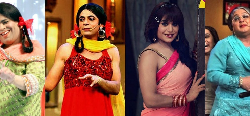 What Indian Television S Most Famous Cross Dressing Actors Look