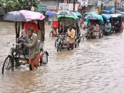 Rain Cripples Life in Guwahati