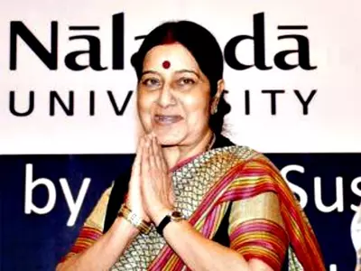 Sushma Swaraj Opens Nalanda University