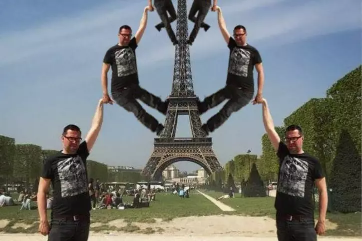 Man Asks People To Photoshop Eiffel Tower Under His Finger, Gets