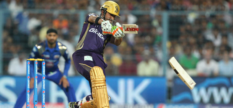 Gautam Gambhir Broke His Bat But KKR Still Win The IPL Opener