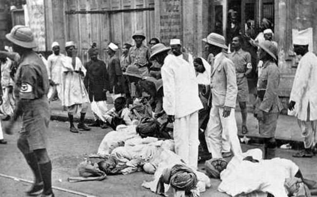 Image result for images of quit india movement