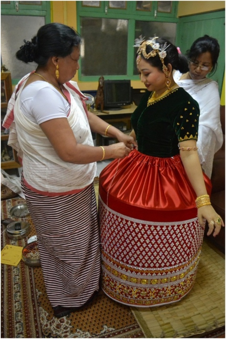 Manipuri Wedding Dress