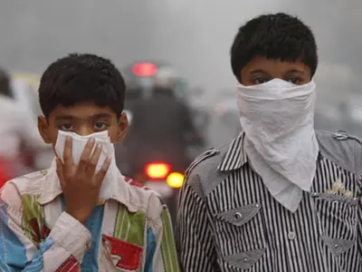 Delhi polluted