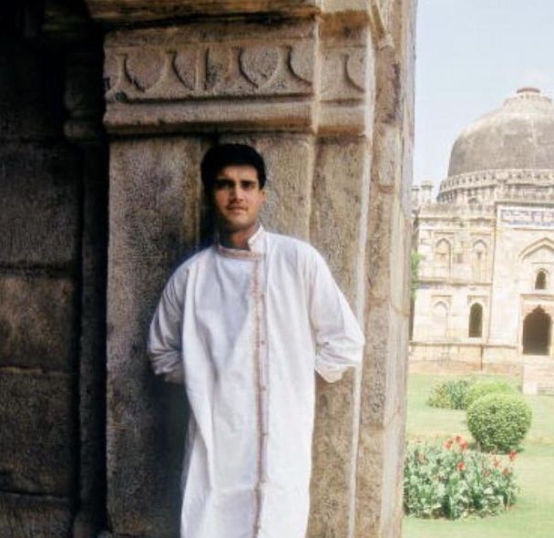 Rare Pictures Of Sourav Ganguly