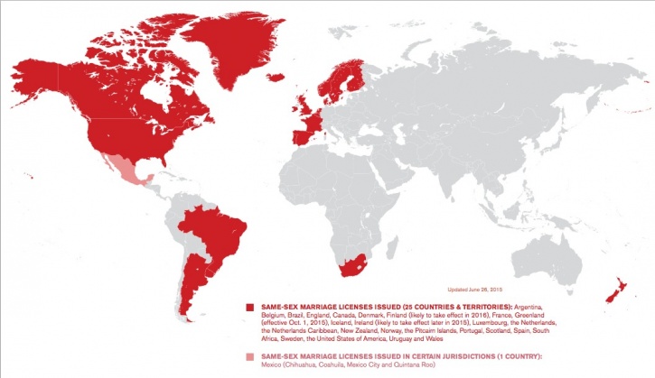 This Map Shows Every Country In The World That Allows Gay Marriages And Free Nude Porn Photos