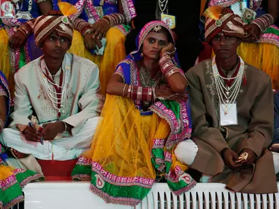 A rural indian wedding - reuters
