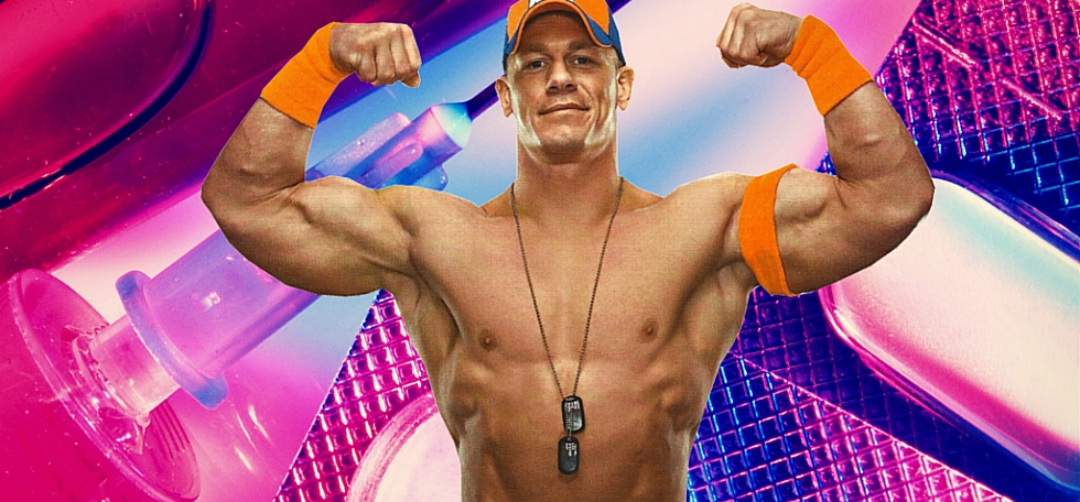 WWE Superstar John Cena Squats 600 Pounds In Barbells. Workout Freaks ...