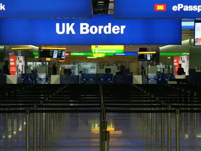 uk border at airport