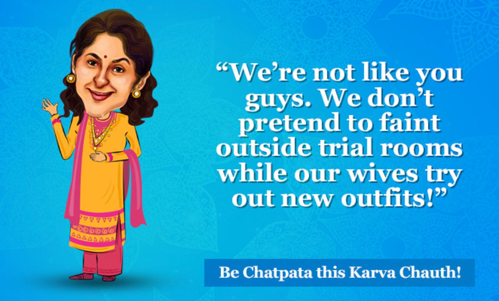 This Is What Your Wife Could Be Really Thinking This Karva Chauth This Is What Your Wife Could Be Really Thinking This Karva Chauth