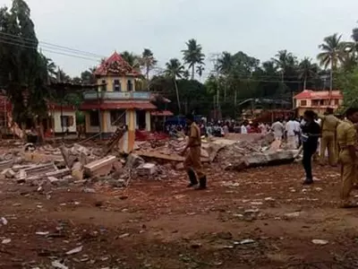 Kerala Temple Fireworks Cause Fire That Kills 63 And Injures 200