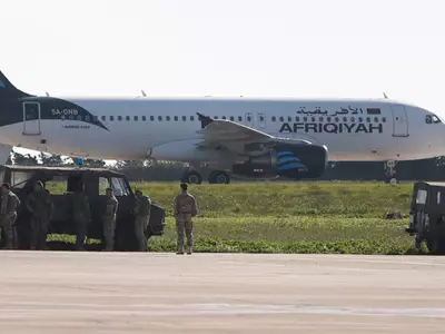 libyan plane hijacking