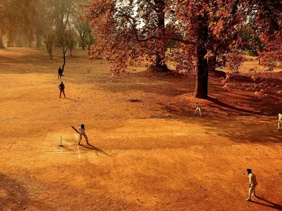 Cricket in Kashmir