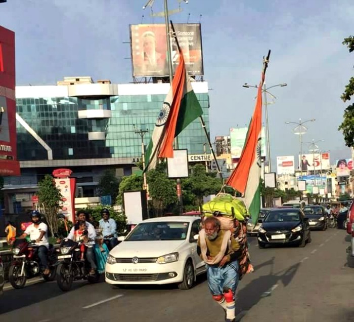 81YearOld Bagicha Singh Has Travelled 5,80,000 Kms On Foot To Rid