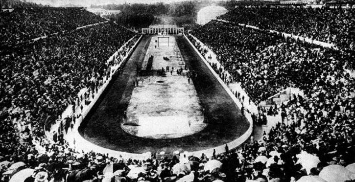 1896年アテネオリンピックのデンマーク選手団