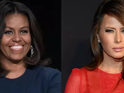 michelle and melania