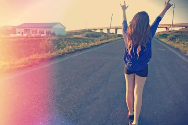 Girl Enjoying Girl Enjoying