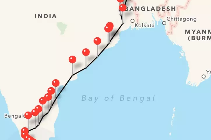 18 Stunning Pictures From India's Longest Train Journey - From ...