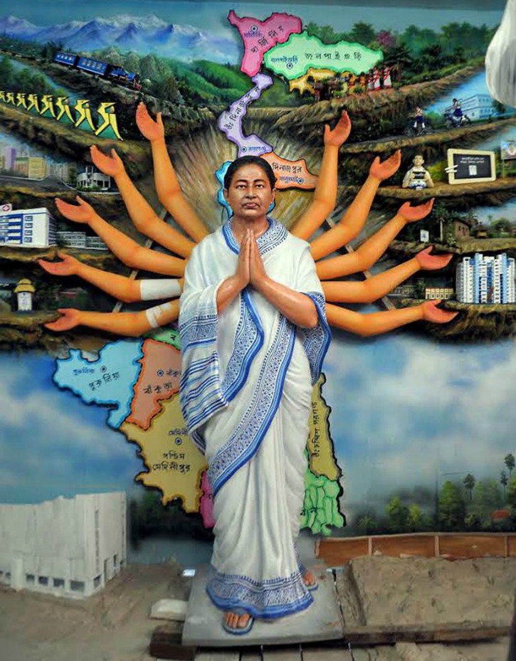 Image result for mamata banerjee as durga