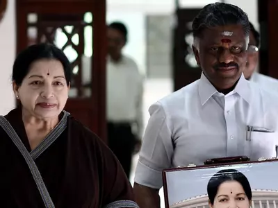 Jayalalithaa and Panneerselvam