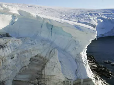 Antarctica ice