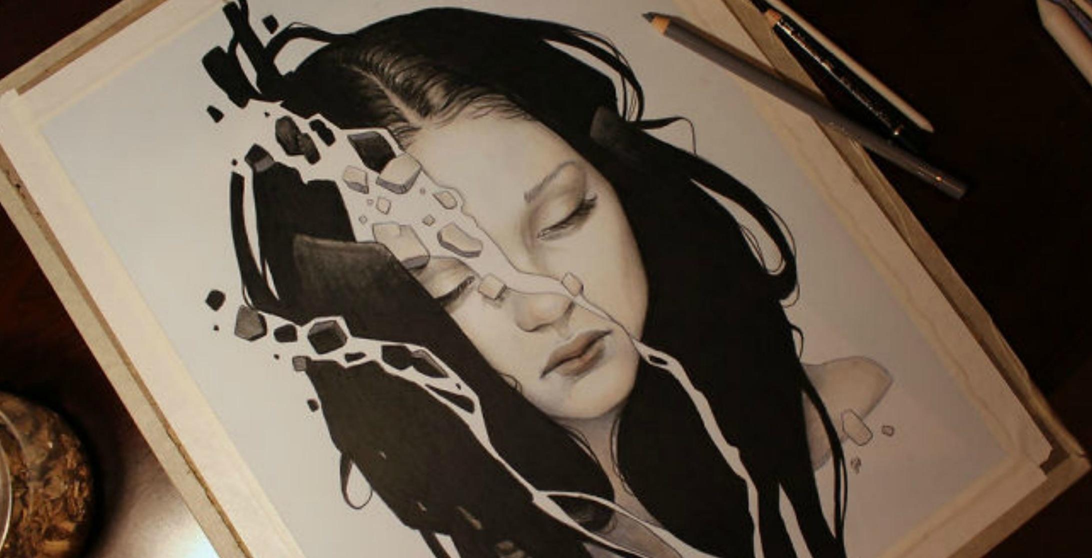 19 Graphic Representations Of The Different Faces Of Depression That Will Make Your Skin Crawl