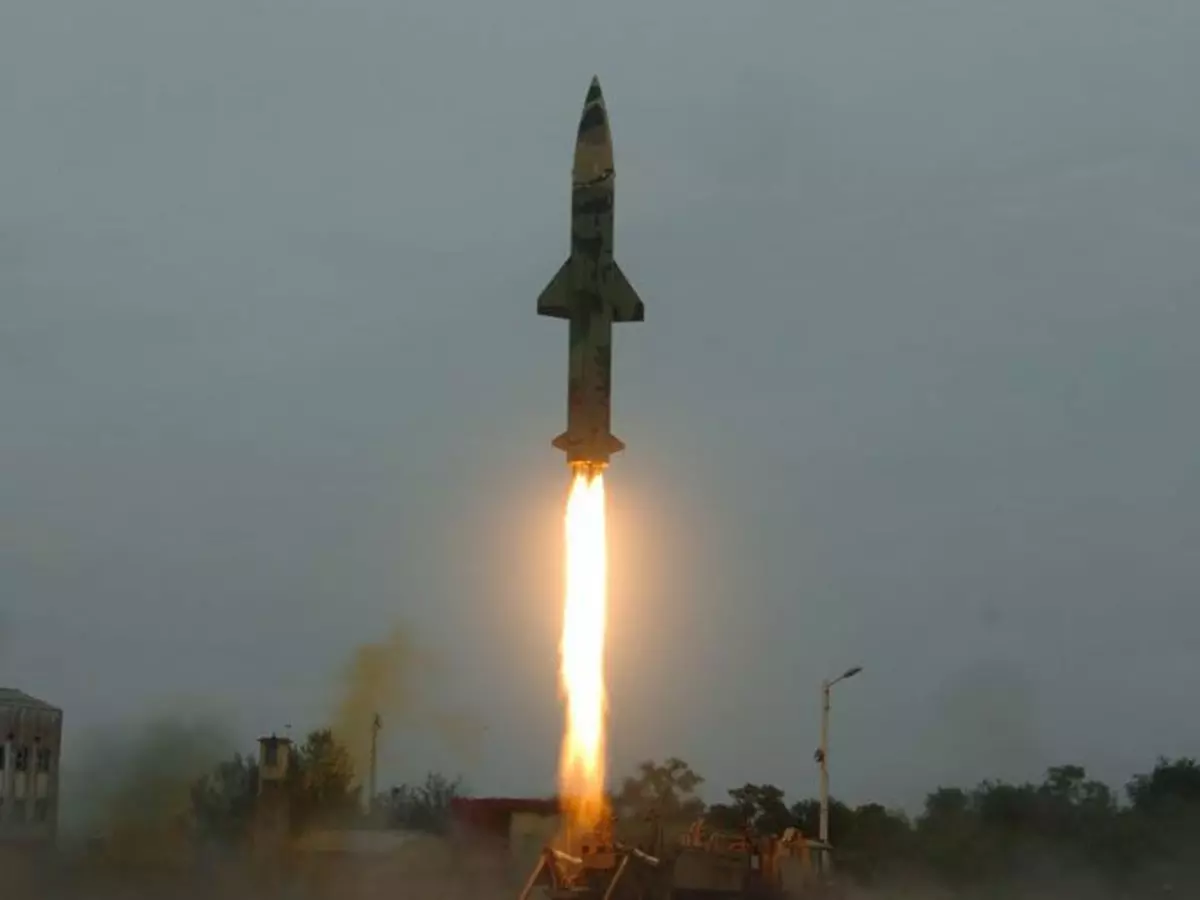 Prithvi II Missile