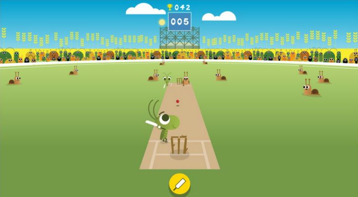 google cricket baseball game