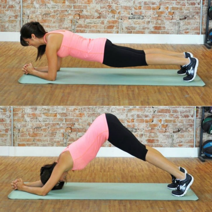 Side Plank Lifts упражнение