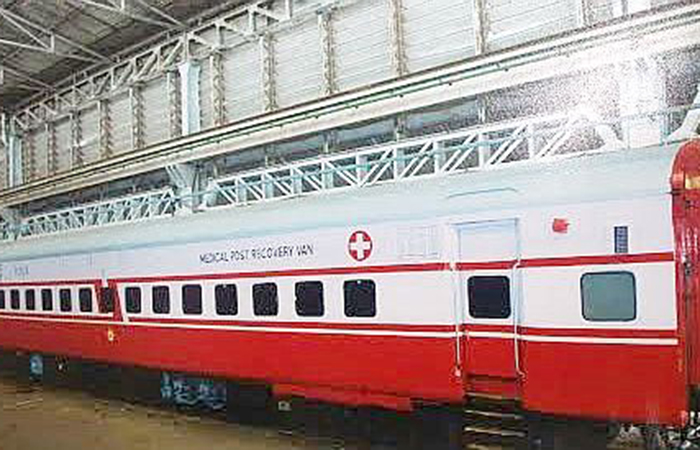 India's First AC Ambulance Train Will Make Sure That Critical Care Is ...