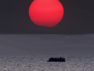syrian refugee boat