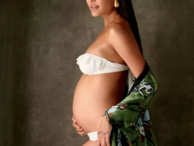 Women's Day 2021: Lisa Haydon cradles bare baby bump, waits for arrival of  her 'very little woman