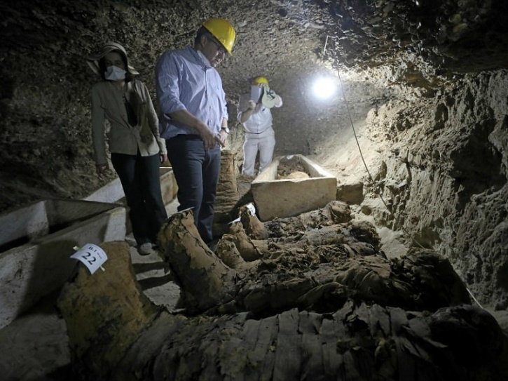 Egyptian Archaeologists Discover 16 New Mummies From The Era Of Alexander Roughly 2,300 Years Ago
