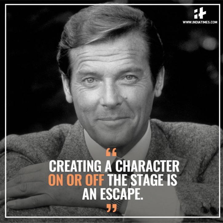 13 Philosophical Quotes By James Bond Star Roger Moore That Will Make